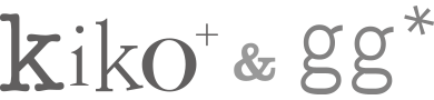 Kiko+ & gg* Logo