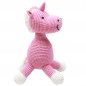 Preview: Naturezoo Kuscheltier Einhorn von der Seite