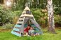 Preview: MUDDY BUDDY Outdoor Tipi Dreamer warmgrau petrol