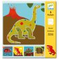 Preview: Djeco Schablonen Dinosaurier