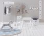 Preview: Kinderstuhl in weiß mit Sternenmotiv im Kinderzimmer