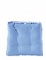 Preview: Stuhlkissen blau