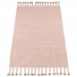 Preview: Kidsdepot Teppich Fringes rosa