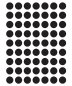 Preview: Lilipinso Wandsticker Punkte schwarz