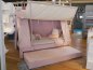 Mobile Preview: Mathy by Bols Zeltbett rosa mit ausgezogener Bettschublade