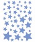 Mobile Preview: Lilipinso Wandsticker Sterne blau