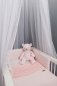 Mobile Preview: Babys only Betthimmel rosa Detailaufnahme