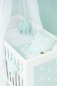 Preview: Babys only Betthimmel mint Detailaufnahme