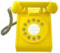 Mobile Preview: Kiko+ & gg* Retro Telefon Holz gelb