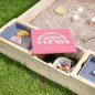 Preview: MUDDY BUDDY Sandkasten Beach Rebel puderrosa natur