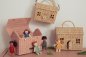 Preview: Olli Ella Rattan Korb Puppenhaus rosa