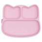 Preview: We might be tiny Teller Stickie Plate Katze rosa