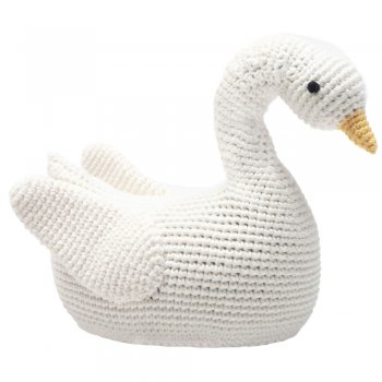 natureZOO Quietsch Kuscheltier Miss Swan