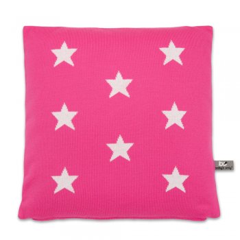Baby's only Strickkissen Star pink 40 x 40cm