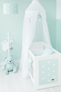 Babys only Betthimmel mint am Babybett