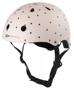 Banwood Kinder Fahrradhelm Bonton rosa