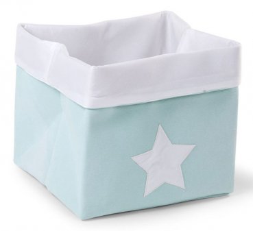 Aufbewahrungskorb 'Stern' mint 32 x 32cm von Childhome