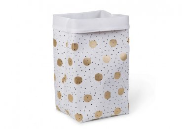 Childhome Aufbewahrungskorb Golden Dots 32 x 60cm