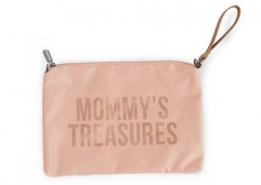 Childhome Wickeltasche Clutch Mommy's Treasures rosa