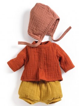 Djeco Puppenkleidung Mandarine