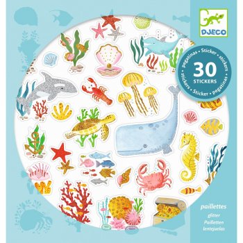 Djeco Sticker Unterwasserwelt