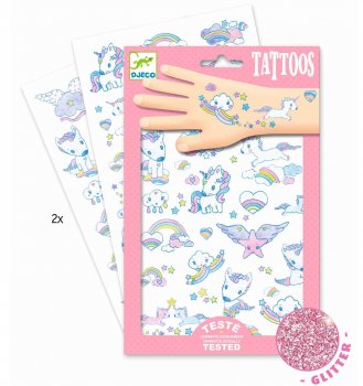 Djeco Tattoos Einhorn