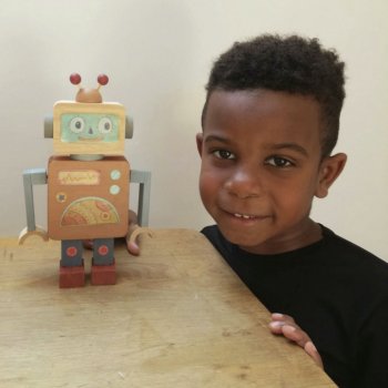 Egmont Toys Holz Roboter Bastelset