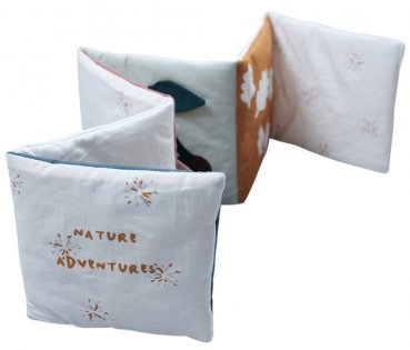 Fabelab Babybuch Stoff Nature Adventure