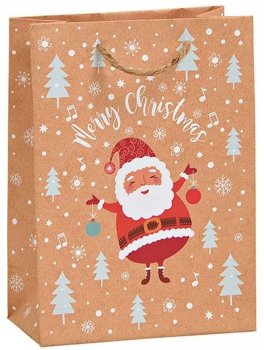 Geschenktüte Weihnachtsmann