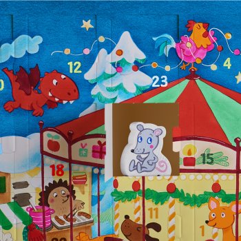 HABA mein erster Adventskalender Auf dem Weihnachtsmarkt