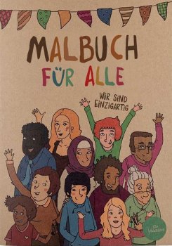 Hautfarben Malbuch für Alle