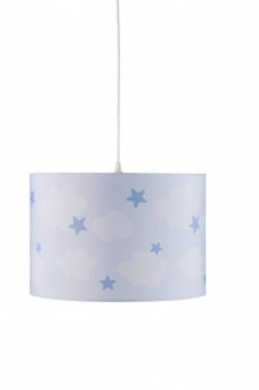 Deckenlampe 'Abbey' hellblau 30x20cm Kids Concept