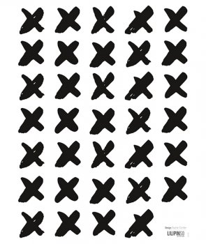 Wandsticker 'Kreuz' schwarz Lilipinso