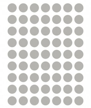 Wandsticker 'Punkte' grau von Lilipinso