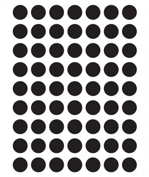 Wandsticker 'Punkte' schwarz Lilipinso