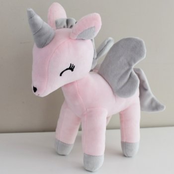 Einhorn Rosa 26cm