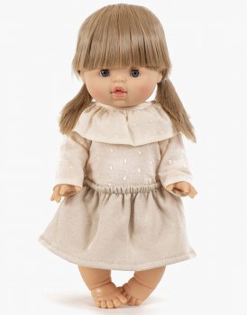 Minikane Puppenkleidungsset Colette 2-teilig ecru