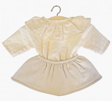 Minikane Puppenkleidungsset Colette 2-teilig ecru