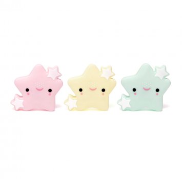 Petit Monkey Nachtlicht Stern mint