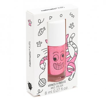 Nailmatic Glitzer Nagellack rosa