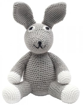 natureZOO Quietsch Kuscheltier Sir Rabbit