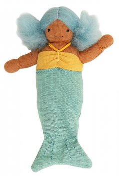 Olli Ella Puppenhaus Figur Holdie Folk Meerjungfrau pearl