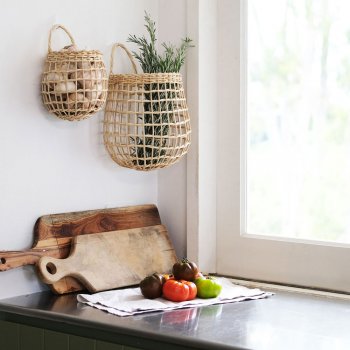 Olli Ella Rattan Korb Onion Basket