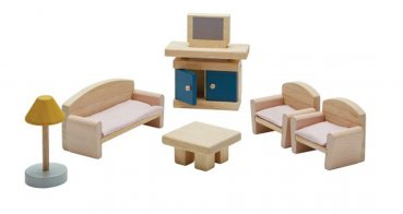 Plantoys Puppenhaus Wohnzimmer Orchard