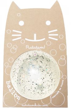 Ratatam Ball Bubble silber 12cm