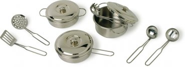 Small Foot Legler Kinder Kochgeschirr Set 11-teilig