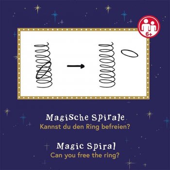 Trendhaus Magic Show Trick 3 Magische Spirale