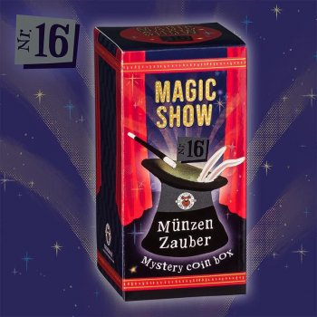 Trendhaus Magic Show Trick 16 Münzenzauber