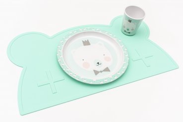 Tischset Baer mint we might be tiny