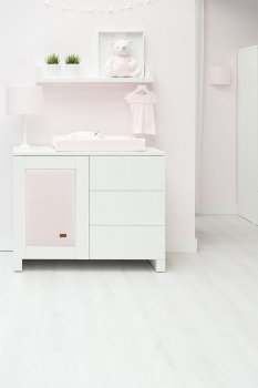 Babys only Wickelauflagenbezug Classic rosa auf Wickelkommode